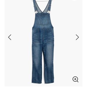 Madewell skinny overalls